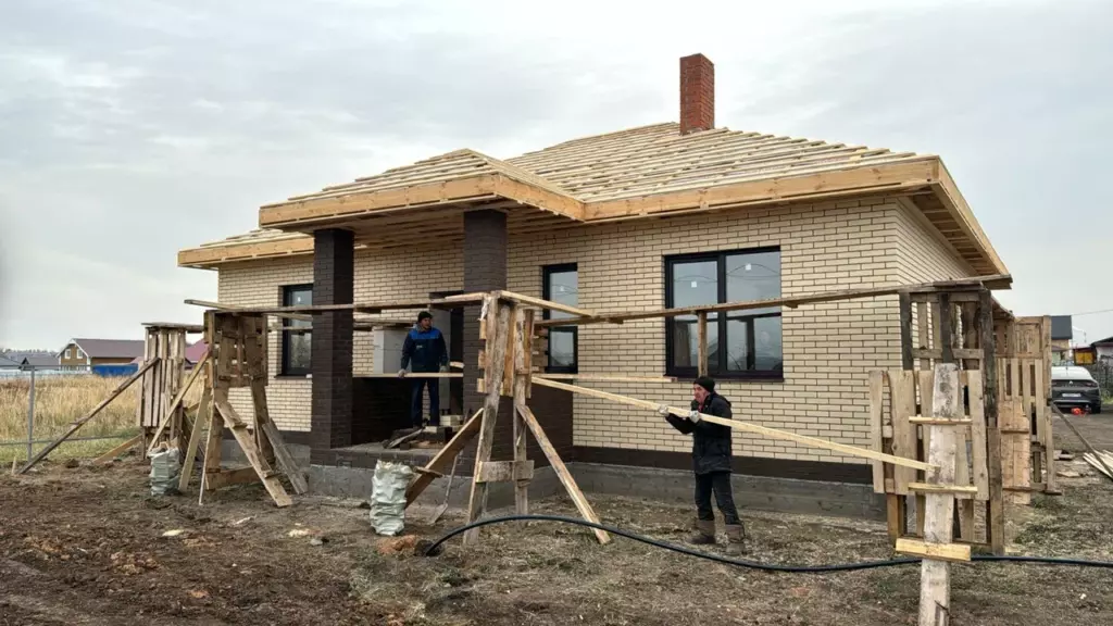 Остекление частного дома в СНТ Санарь, Тукаевский район
